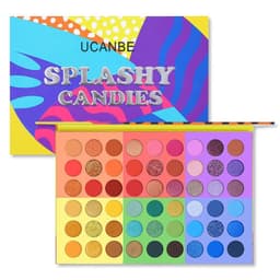 image-UCANBE Splashy Candies Eyeshadow Palette - 54 Colors