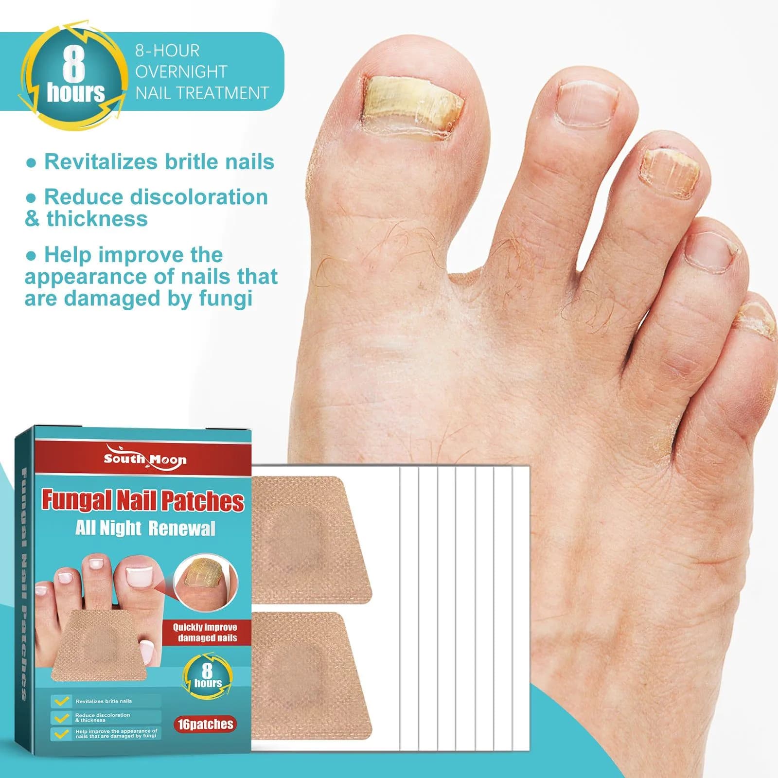 image-South Moon Nail Repair Patches Onychomycosis