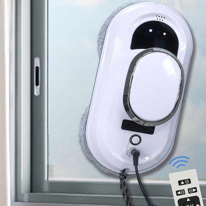 image-Cross-border e-commerce window cleaning robot anti-drop glass mirror automatic water spray glass cleaning robot