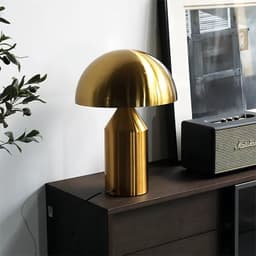 image-Nordic Mushroom Table Lamp - Luxury Living Room Decorative - High-End Design