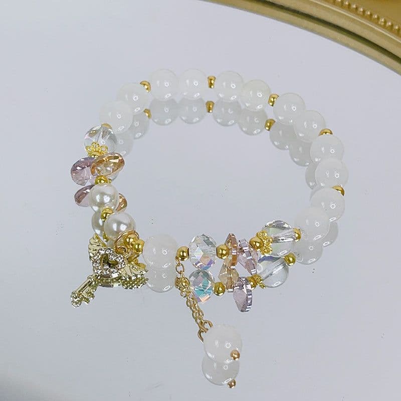 image-Sanrio Glass Bracelet - Dolphin Yellow Cartoon