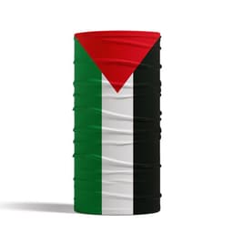 image-Palestinian Flag Satin Scarf 14*130 cm Ethnic Wedding Decoration
