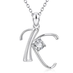 image-Baoshina Alphabet Diamond Pendant Necklace 26 Letters Jewelry Crossborder Supply
