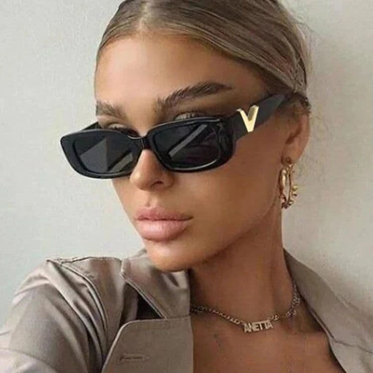image-Small Frame Square Sunglasses - Trendy