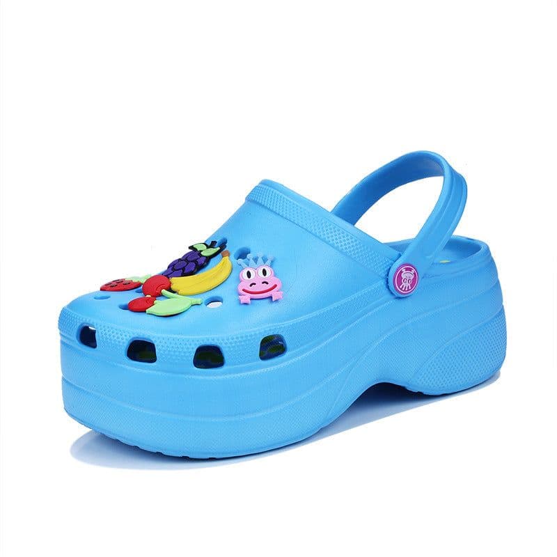 image-Teacup Mouse Clogs - White EVA Sole Korean Style