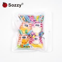 image-Sozzy Baby Rattle Socks Wrist Strap 0-1Y