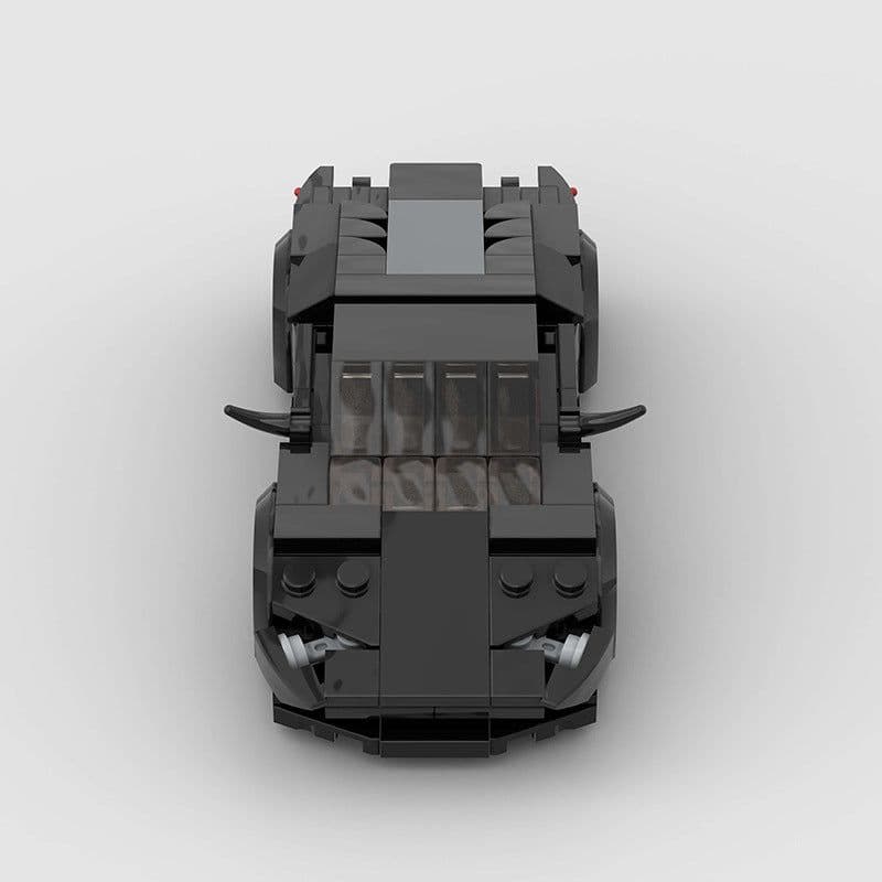 image-Compatible with Lego small particle racing sports car moc puzzle assembly DIY children's building block toys cross-border wholesale