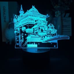 image-3D Night Light USB Touch Remote Control LED Lamp Bedside Gift - Colorful