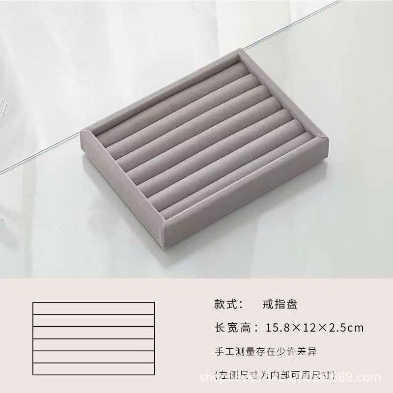 image-Jewelry Storage Tray - Desktop Organizer
