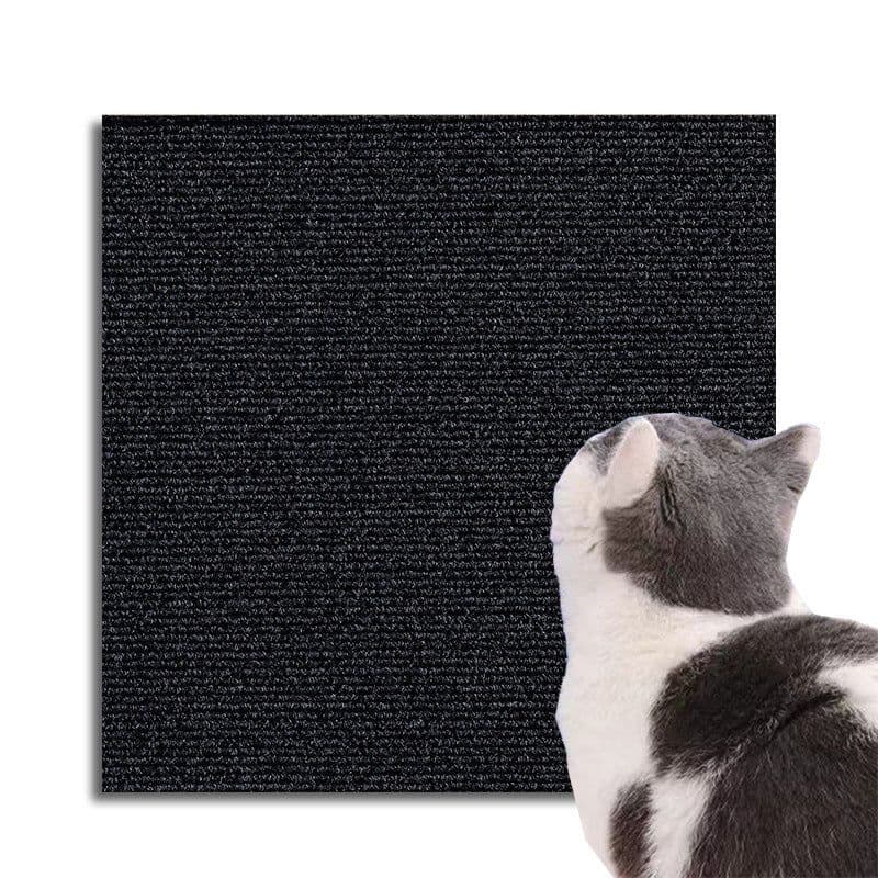 image-Cat Climbing Mat Wall Sticker - Light Gray 60cm