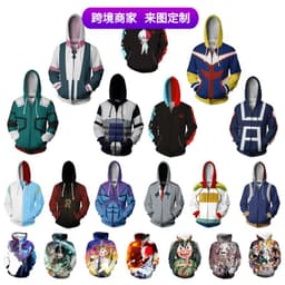 image-My Hero Academia Midoriya 3D Hooded Sweatshirt