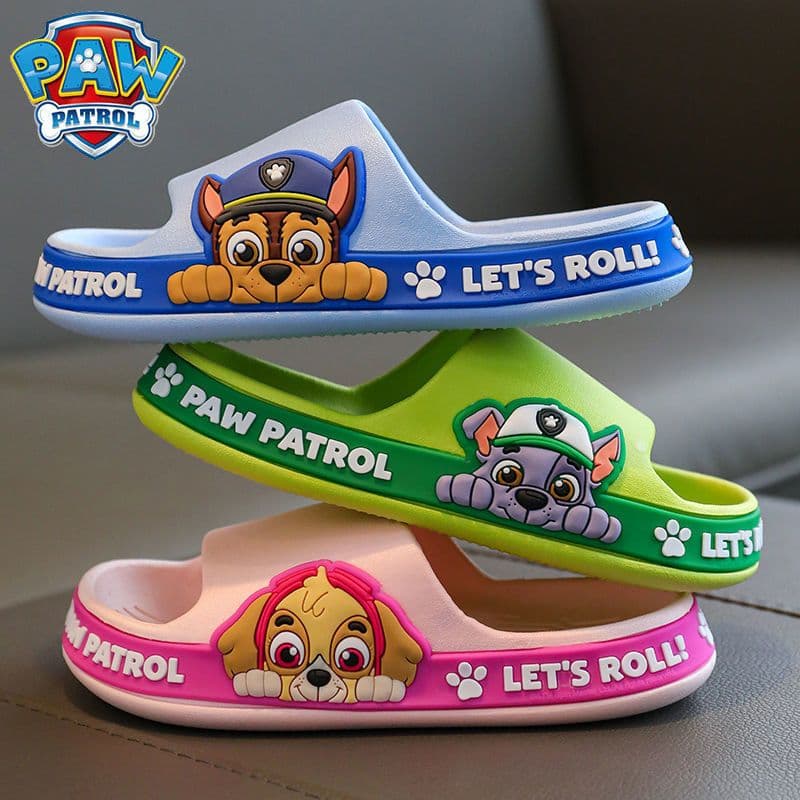 image-Paw Patrol Children's Slippers - Yellow Summer