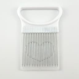 image-Lutai Stainless Steel Onion Needle Cutter - Green Multifunction Vegetable Slicer
