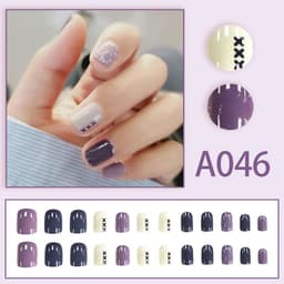 image-Internet celebrity new fake nails wearable nails finished nail patches nail art patches removable nail patches nail art accessories