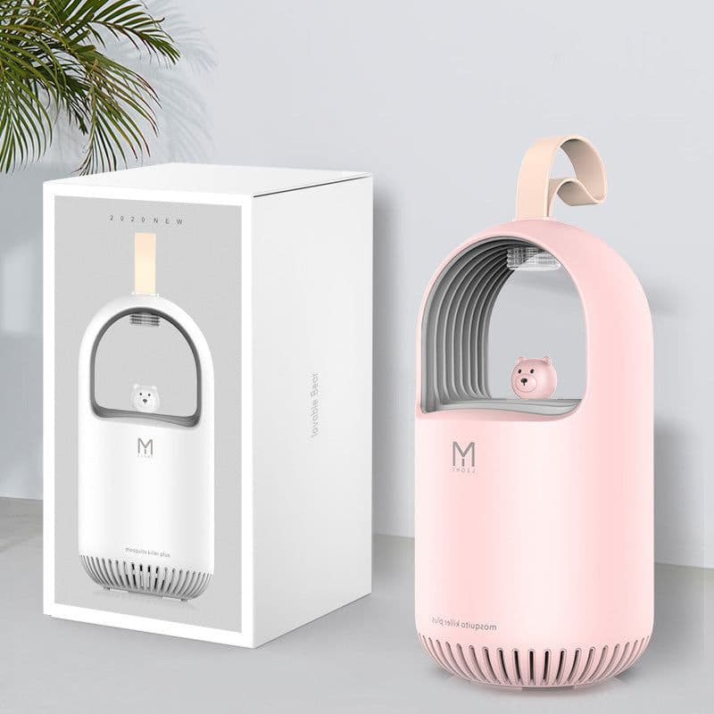 image-USB Mosquito Killer Lamp - White UV Light Trap