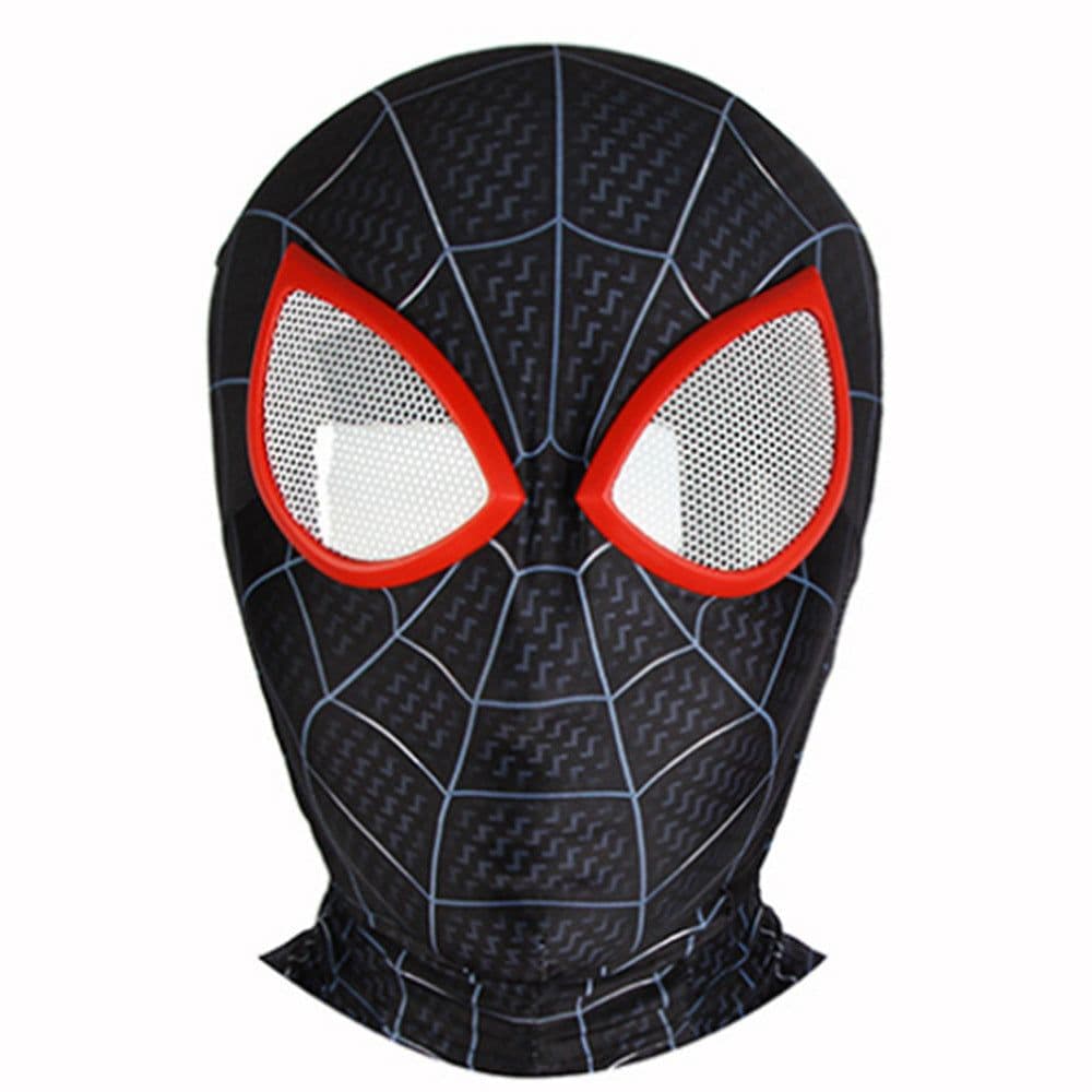 image-Halloween performance stage headgear children adult expedition steel anime glasses tights spiderman face mask