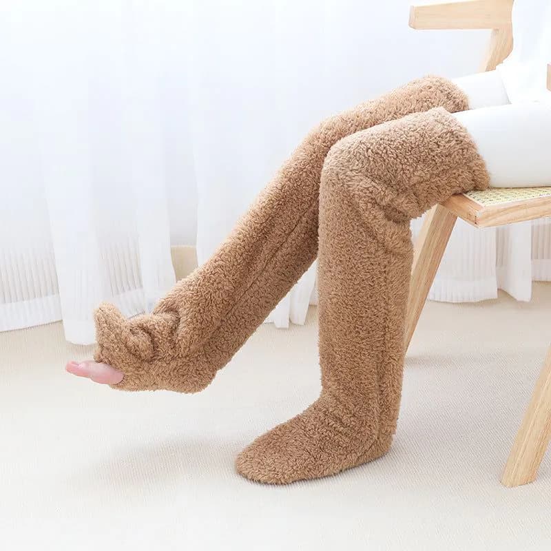 image-Elderly Knee Pads - Warm Thick Cold-Proof Stockings