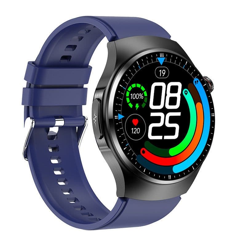 image-Smart TK25 Watch - Blood Oxygen, Heart Rate, Pedometer, Bluetooth Call - Black