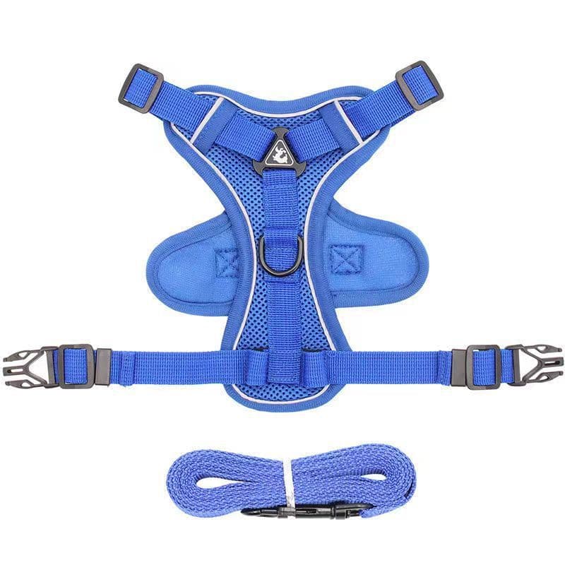 image-Beckett Dog Harness Vest - Brown XL Reflective