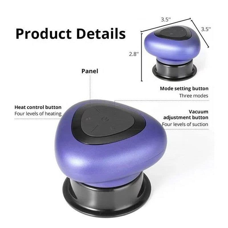 image-Electric Cupping Massage Device - Red Type E