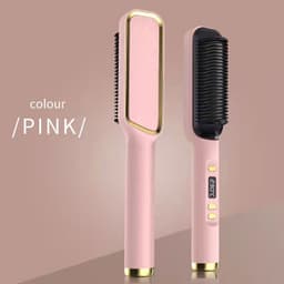 image-Hot Selling LCD Hair Straightener Comb - Ionic