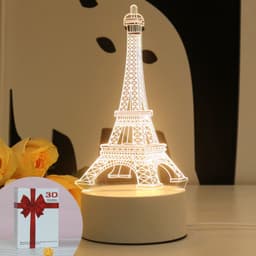 image-Christmas 3D Night Light Table Lamp, Kids' Gift, Modern, USB, 135x210mm