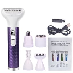 image-Electric Multi-Function Shaver for Women - USB Green