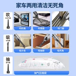 image-Handheld Wireless Car Vacuum - High-Power Suction 9000Pa