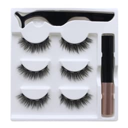 image-Magnetic False Eyelashes 5 Pairs 8-15mm Thick