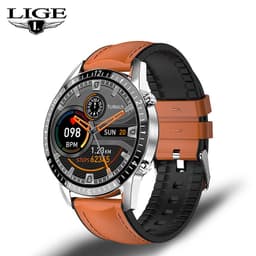 image-LIGE/Bangwei Multifunctional Smart Watch Bluetooth Call Pedometer Blood Pressure Heart Rate Detection Waterproof Watch
