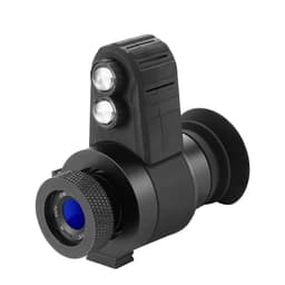 image-Night Vision Head-Mounted Cross Cursor Telescope - Black