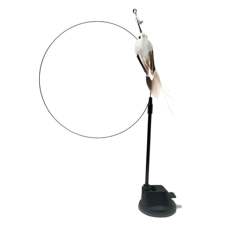 image-Cat Teaser Wand - Feather Interactive Toy