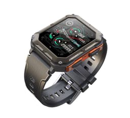 image-New C20pro Waterproof Smart Watch - Black, Multi-Sport, Step Count