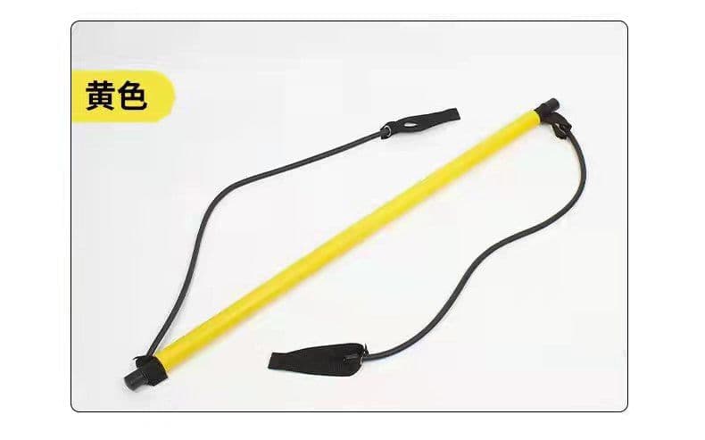 image-Xuanlebao Pilates Stick Pull Rope - Black TPR