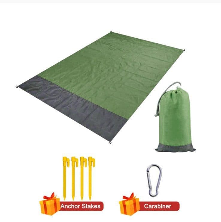 image-Portable Picnic Mat 200x210cm Waterproof Camping