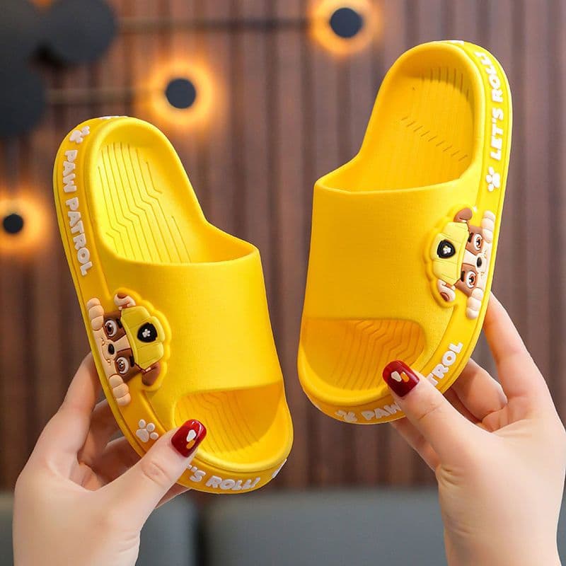 image-Paw Patrol Children's Slippers - Yellow Summer