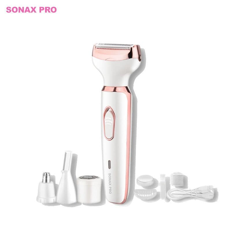 image-MARSKE 2-in-1 Electric Shaver Hair Remover USB