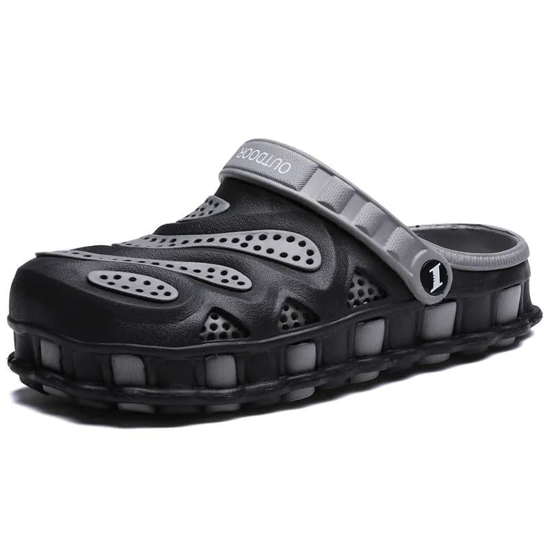 image-EVA Clogs Men Size 46 Blue Green Slip-On