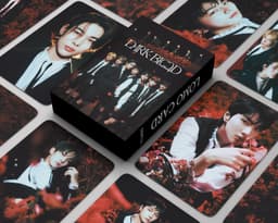 image-In stock 55 E-group photo cards DARK BLOOD cards JAY JUNGWON JAKE