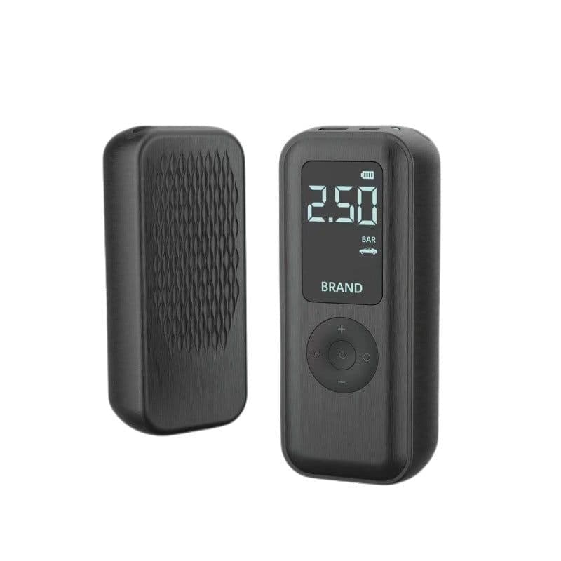 image-Portable Tire Air Pump, 5V Electric, 220W, ABS, USB Charging