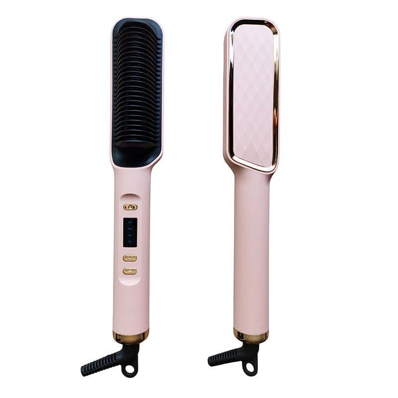 image-Hot Selling LCD Hair Straightener Comb - Ionic