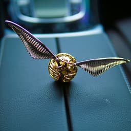 image-fYl golden snitch car aromatherapy fragrance gilded snitch car perfume decoration ornaments surrounding creative birthday