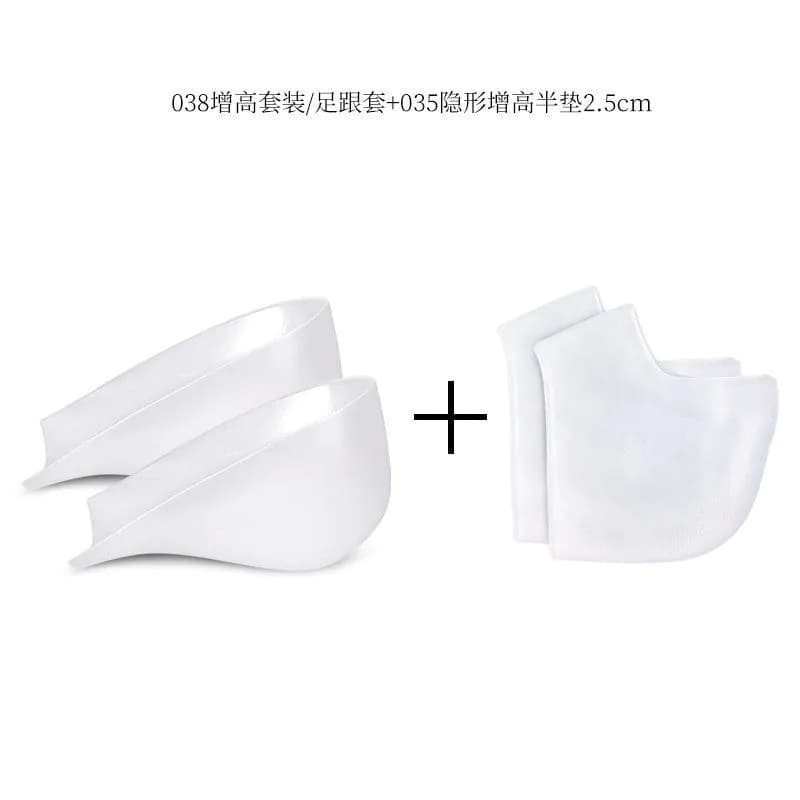 image-Invisible inner pad leisure sports half size pad shock-absorbing shoes inner heel pad wear shoe sock pad