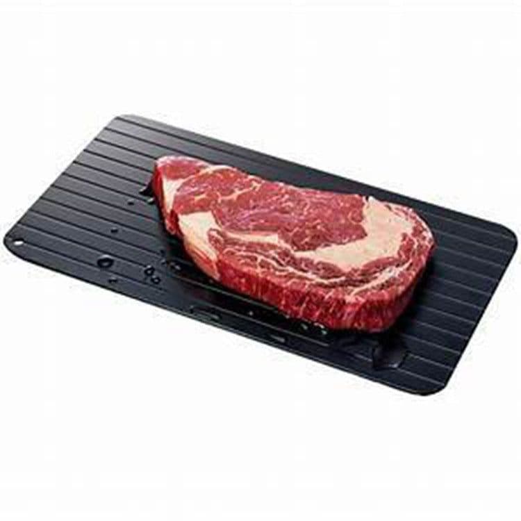 image-Aluminum Thawing Plate for Meat - Fast Defrost