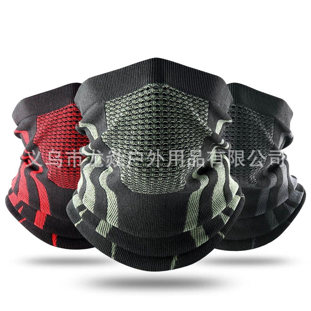 image-New cycling mask head scarf autumn and winter outdoor sports mountaineering ski windproof thickened warm ear protection scarf