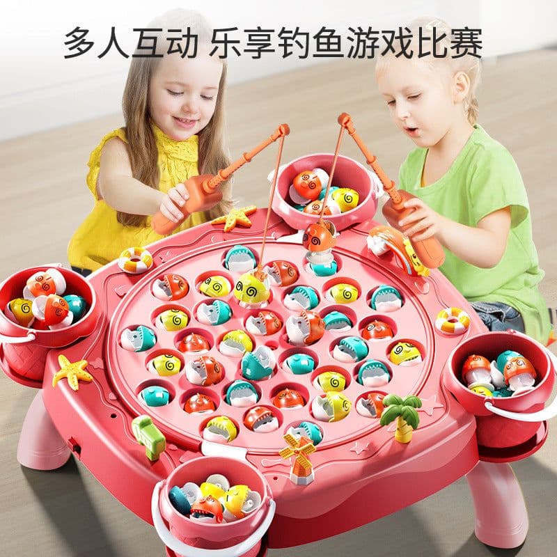 image-Magnetic Fishing Toy - Educational Playhouse for Kids