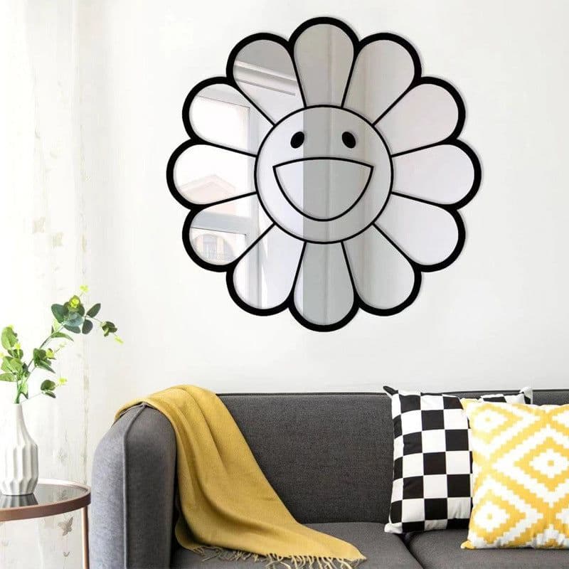 image-Baby Milo Mirror Wall Decoration - Cartoon INS Style