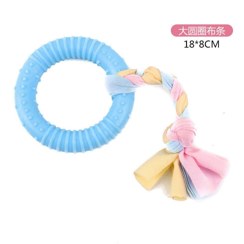 image-Yingmai TPR Rubber Dog Toy - 100g Bite Resistant Chew Toy