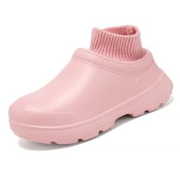 image-Men's Waterproof Kitchen Shoes, Non-Slip Rain Boots, EVA Foam Sole, Size 44-45