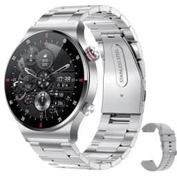 image-Chi Bear QW33 Smart Watch Silver ECG+PPG